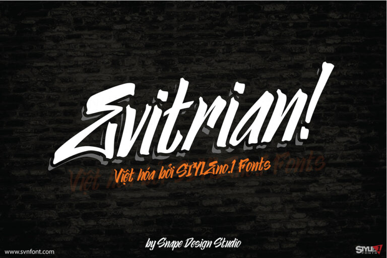 Font Evitrian Mien Phi 04