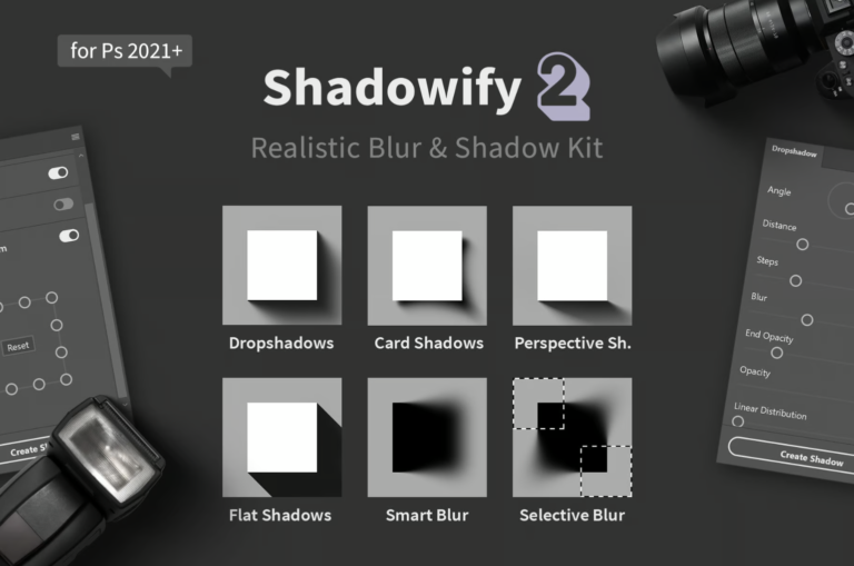 Download Shadowify 2 miễn phí – Tạo bóng đổ cho Photoshop