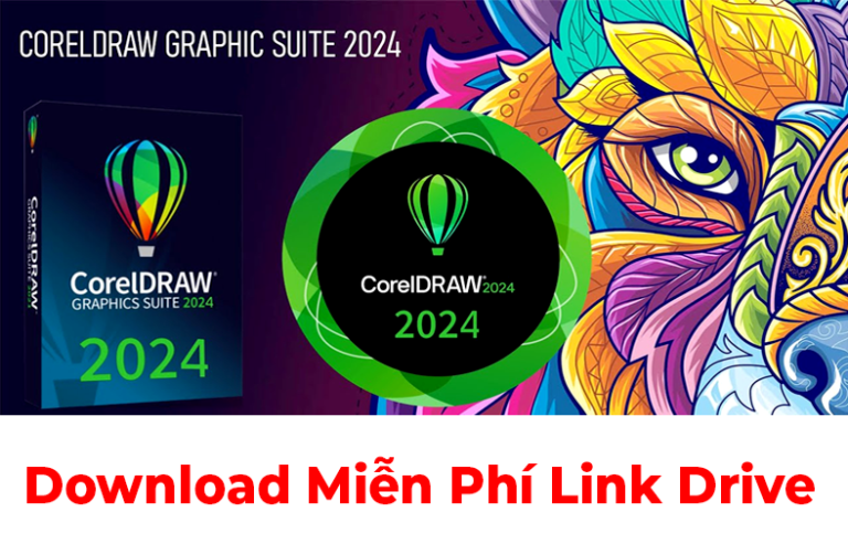 Download CorelDRAW 2024 thành công 100% link Google Drive